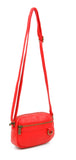 The Caroline Mini Crossbody - Poppy Red - Ampere Creations