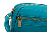 The Caroline Mini Crossbody - Teal - Ampere Creations