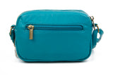 The Caroline Mini Crossbody - Teal - Ampere Creations