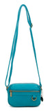 The Caroline Mini Crossbody - Teal - Ampere Creations