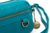 The Caroline Mini Crossbody - Teal - Ampere Creations