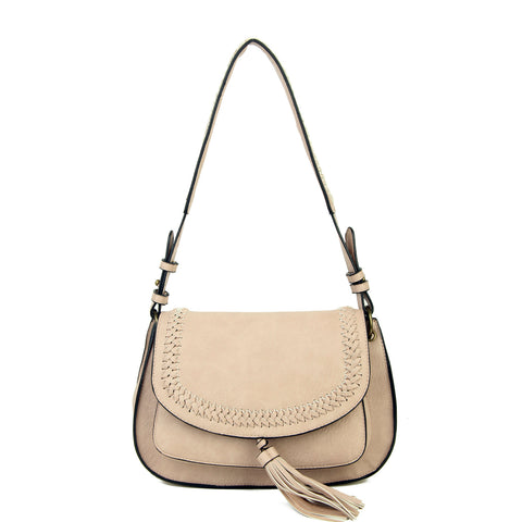 The Alice Saddle- Pastel Rose - Ampere Creations
