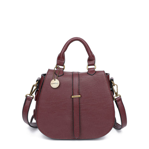 The Carli Crossbody - Wine - Ampere Creations