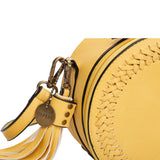 Suzie Round Crossbody - Mustard