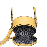 Suzie Round Crossbody - Mustard