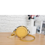 Suzie Round Crossbody - Mustard