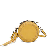 Suzie Round Crossbody - Mustard