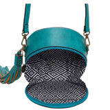 Suzie Round Crossbody - Teal