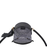 Suzie Round Crossbody - Black - Ampere Creations