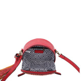 Suzie Round Crossbody - Red - Ampere Creations