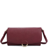 Agnes Wallet Crossbody - Ruby