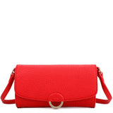 Agnes Wallet Crossbody - Ruby