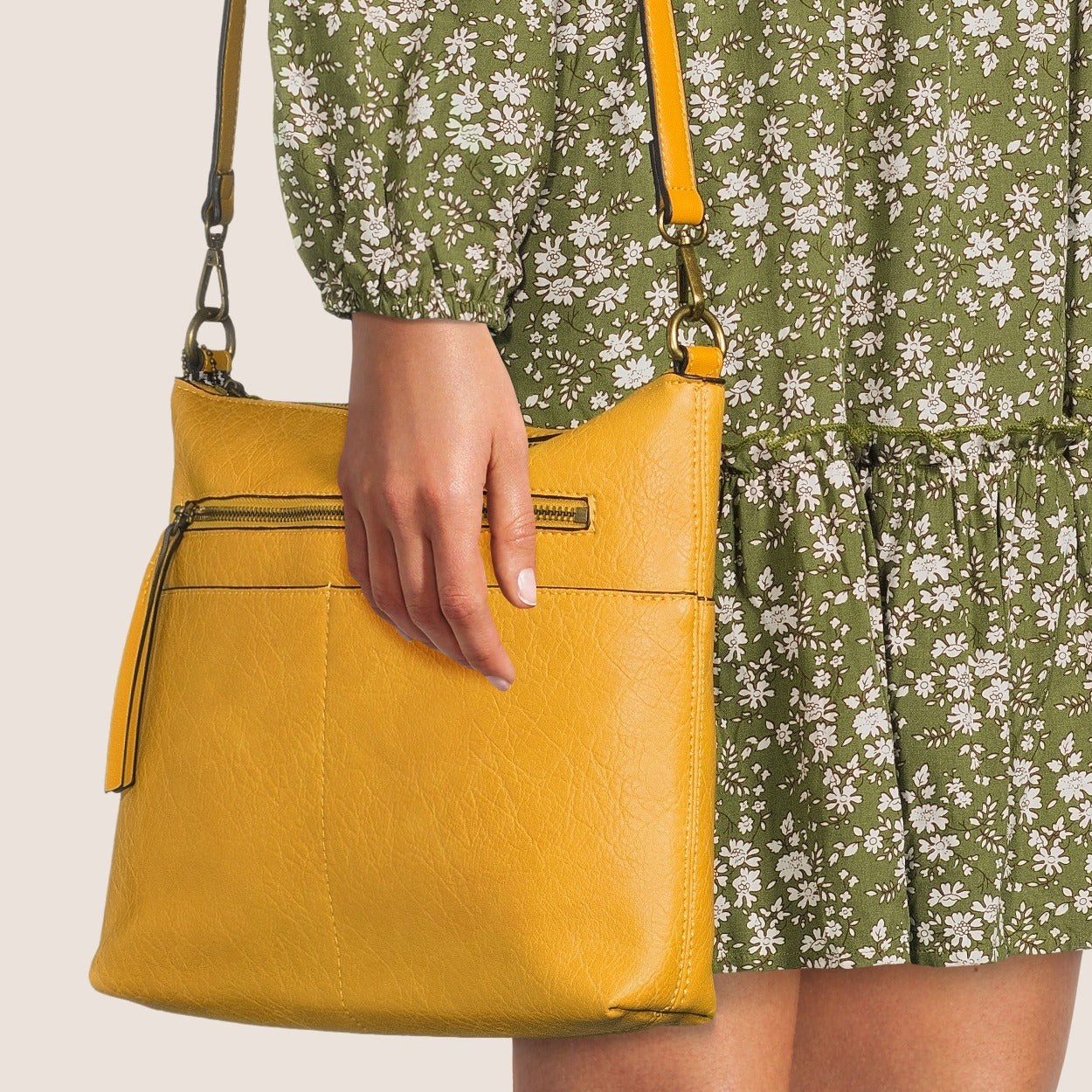 Zoe Crossbody - Burgundy