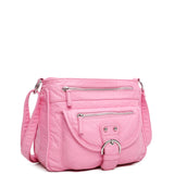 The Lorie Crossbody - Bubble Gum Pink