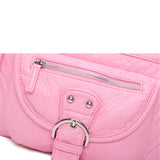 The Lorie Crossbody - Bubble Gum Pink