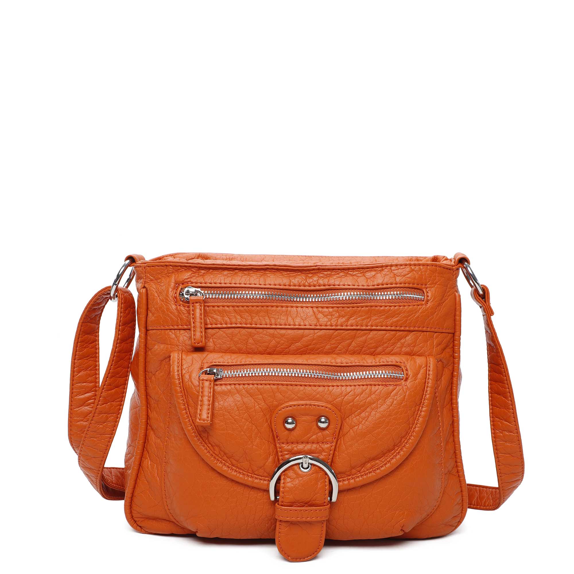 Brahmin Marley Dusty Orange Small Melbourne Leather Bag Crossbody Purse New  | eBay