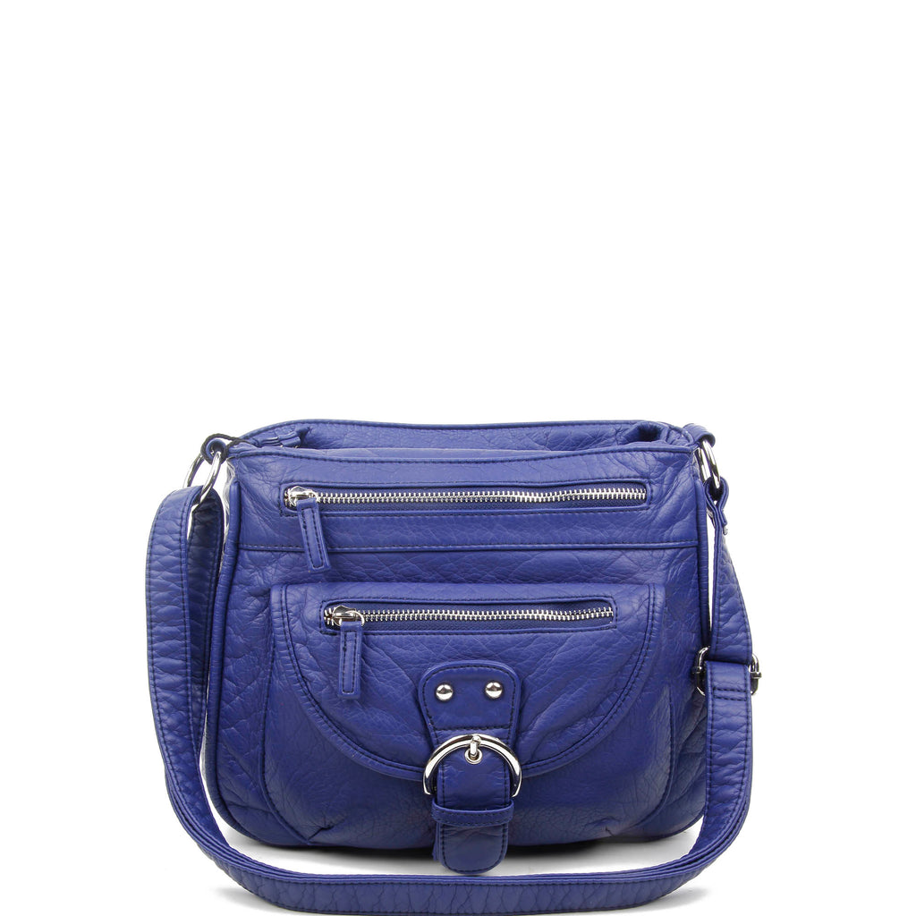 The Lorie Crossbody - Navy Blue - Ampere Creations