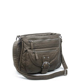 The Lorie Crossbody - Dark Grey - Ampere Creations