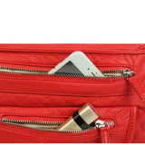 The Lorie Crossbody - Red - Ampere Creations