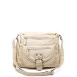 The Lorie Crossbody - Taupe - Ampere Creations