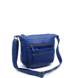 The Elsa Crossbody - Dark Blue - Ampere Creations