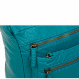 The Elsa Crossbody - Teal - Ampere Creations