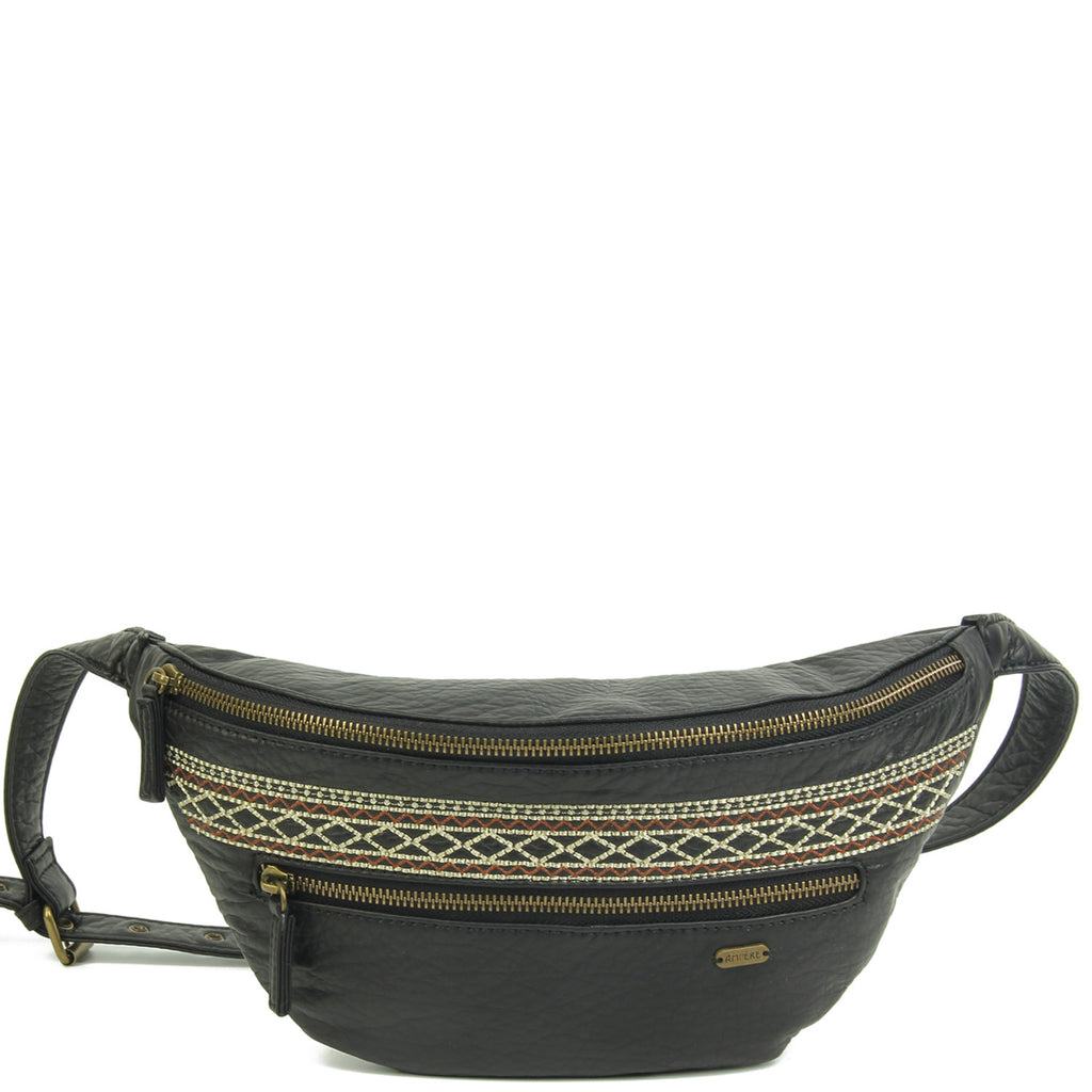The Free Spirit Fanny Pack - Black - Ampere Creations