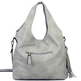 The Amia Hobo - Light Grey - Ampere Creations