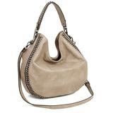 The Dana Hobo Crossbody - Taupe - Ampere Creations