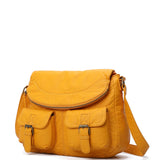 The Annabell Messenger Crossbody - Honey Mustard