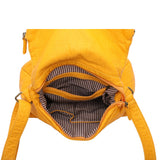 The Annabell Messenger Crossbody - Honey Mustard