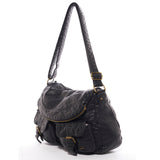 The Annabell Messenger Crossbody - Black - Ampere Creations