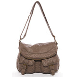 The Annabell Messenger Crossbody - Dark Grey - Ampere Creations