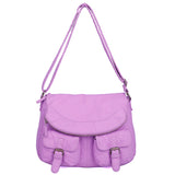 The Annabell Messenger Crossbody - Light Purple - Ampere Creations