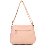 The Annabell Messenger Crossbody - Petal Pink - Ampere Creations