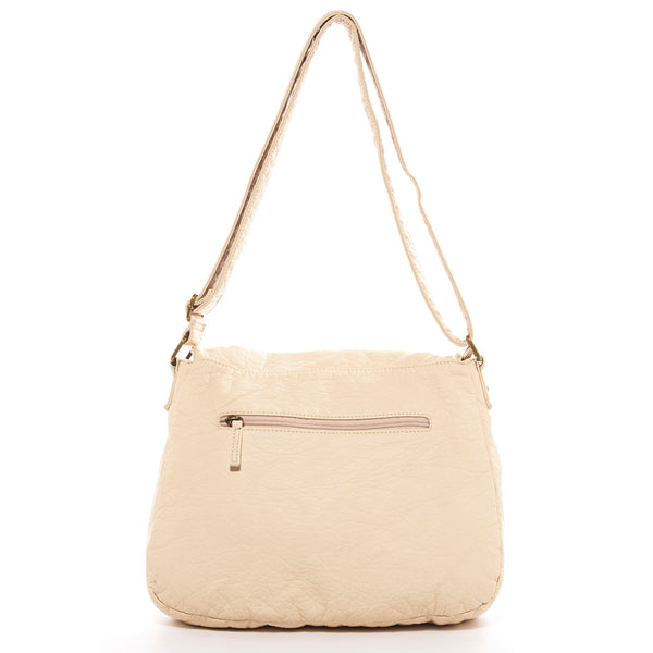 The Annabell Messenger Crossbody - Taupe – Ampere Creations