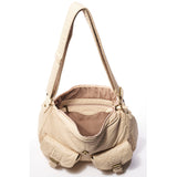 The Annabell Messenger Crossbody - Taupe - Ampere Creations