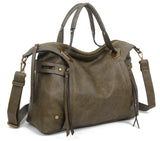 The Ali Satchel - Khaki - Ampere Creations