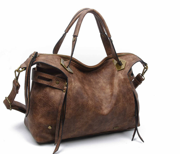 The Ali Satchel - Brown – Ampere Creations