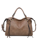 The Ali Satchel - Shiitake Brown