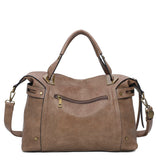 The Ali Satchel - Shiitake Brown