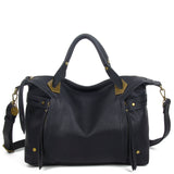 The Ali Satchel - Black - Ampere Creations