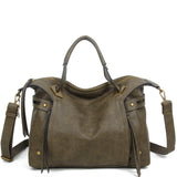 The Ali Satchel - Khaki - Ampere Creations