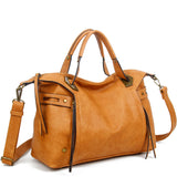 The Ali Satchel - Light Brown - Ampere Creations