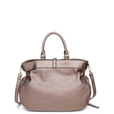 The Brandi Satchel - Bronze - Ampere Creations