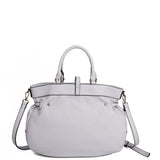 The Brandi Satchel - Fossil Grey - Ampere Creations