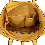 The Brandi Satchel - Nutty Mustard - Ampere Creations