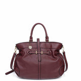 The Brandi Satchel - Wine - Ampere Creations