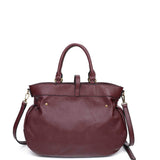 The Brandi Satchel - Wine - Ampere Creations