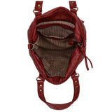 The Patty Tote - Burgundy - Ampere Creations